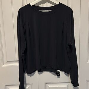 Athleta black long sleeve Tee